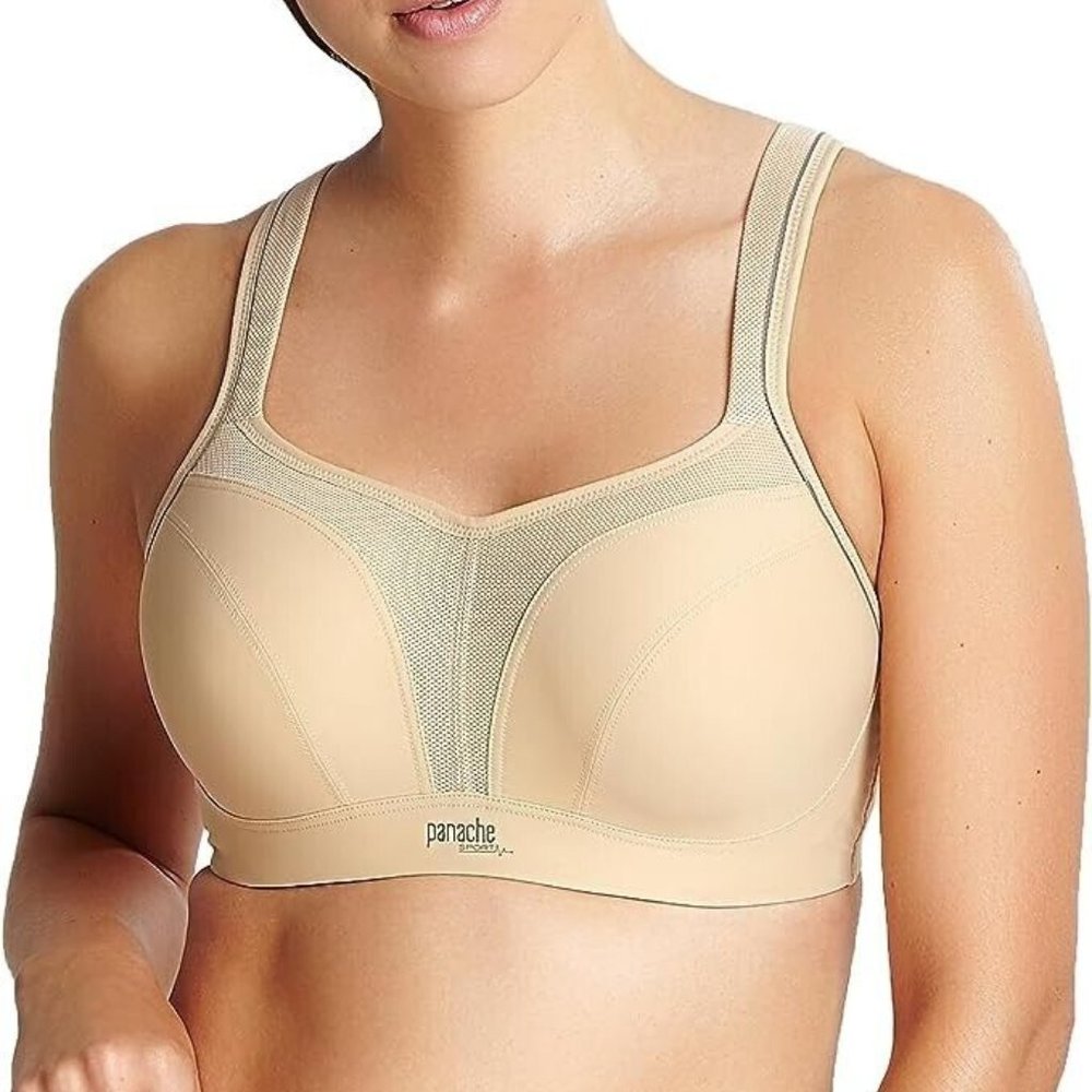 Panache ✨ Women's Underwire Sports Bra Latte 5021 38GG NWT